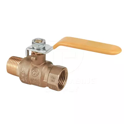 Midline Valve Brass Full Port Ball Valve With FIP X MIP Joints • $15.99