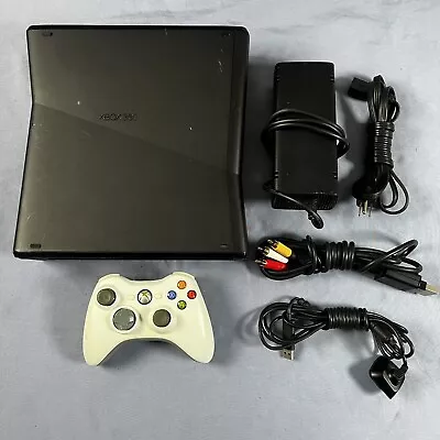Microsoft Xbox 360 S Slim 1439 Console 4GB HDD Bundle Controller Cords Tested • $58.88