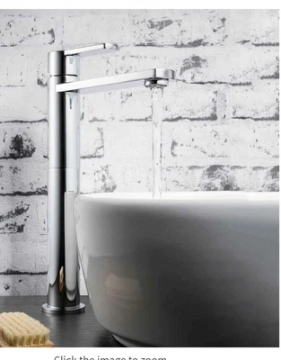 Crosswater Wisp Tall Basin Tap Monoblock WP112DCN • £160
