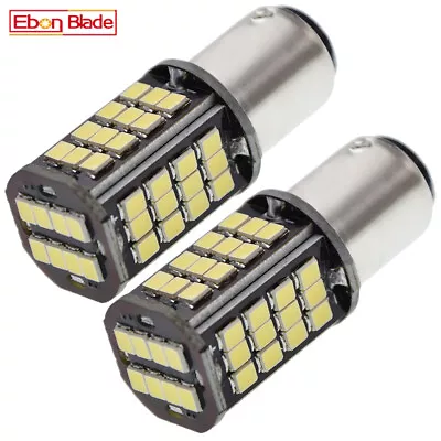 2Pcs 1157 BAY15D 56 LED Car Motorbike Brake Stop Tail Light Bulb Globe 6V 6 Volt • $11.67