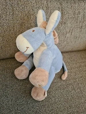 £24.99 • Buy Noukies Nouky Paco Blue Donkey Horse Plush Teddy Bear Baby Soft Toy Comforter