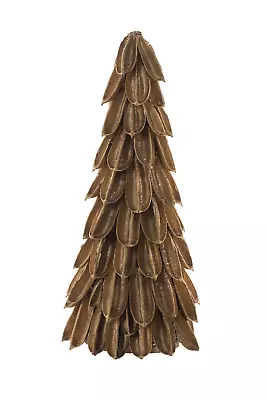 Bronze Glittered Shell Tree 12in • $14.50