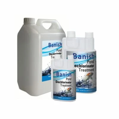 £9.95 • Buy Banish Pond Dechlorinator Tap Water Treatment Safe Conditioner Koi Fish Chlorine