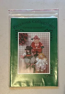 Precious Collections Pattern Christmas Scentsations Santa Elf Angel Dolls • $8.45