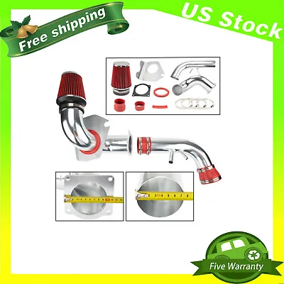 Red Cold Air Intake System+Heat Shield For 1996-02 03 2004 Ford Mustang GT 4.6L  • $53.99