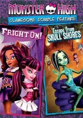 Monster High: Clawesome Double Feature - DVD - GOOD • $5.31