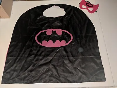 $10 • Buy Childrens Batgirl Costume Cape And Eye Mask Set (children's Medium)