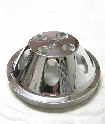 Small Block FITS Mopar Polished Aluminum 1 Groove Upper Water Pump Pulley Dodge • $45.77