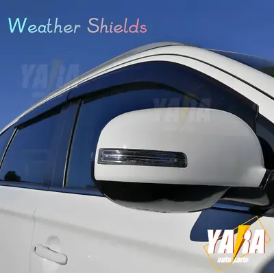 $500 • Buy Weather Shields Weathershields  Suitable For Mitsubishi Outlander 2013-2019 4pcs
