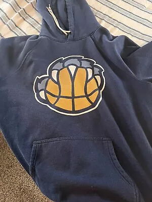 Memphis Grizzlies Hoodie Mens XL Homage Logo Graphic Sweatshirt Hooded • $0.01