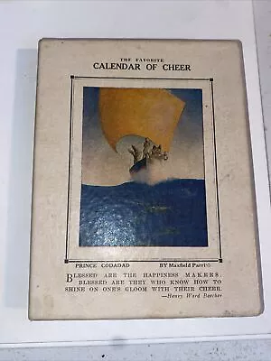 Maxfield Parrish 1927 The Calendar Of Cheer Dodge Publishing W/ Box • $39.99