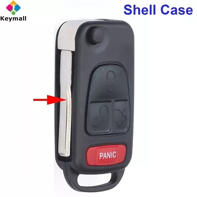 Remote Key Shell Case For Mercedes Benz ML320 ML350 ML500 SL320 HU64 NCZMB1K • $12.65