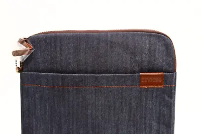 Genuine Incase Denim Blue Terra Sleeve Case Cover Pouch For Macbook Pro 13  Inch • $9.10