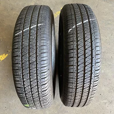 195/80R15 - 2 Used Tyres BRIDGESTONE DUELER H/T 684 II - 75% TREAD LEFT • $90