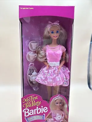 My First Tea Party Barbie Doll In Box 1995 Mattel  • $24.99