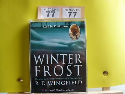 Winter Frost By R. D. Wingfield  HARPER COLLINS AUDIO BOOK • £4.99