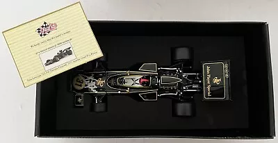 Emerson Fittipaldi Hand Signed Quartzo 1:18 Team Lotus Type 72E 1972 Austrian GP • £499.99