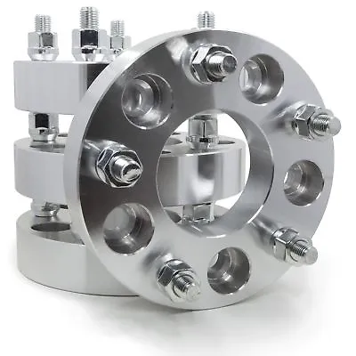 $90.97 • Buy 4 Wheel Adapters 5x5 To 5x115 1.25  - Bolt On Spacers 5 Lug