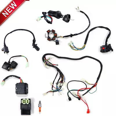 Electric Wiring Harness Kit Magneto Stator For GY6 150cc ATV Quad Scooter • $34.92