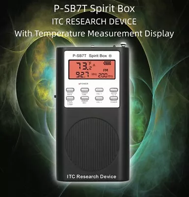 P-SB7T P-SB7 Spirit Box Rev 6 Paranormal Ghost Hunting Equipment Tool Kit • $94.90