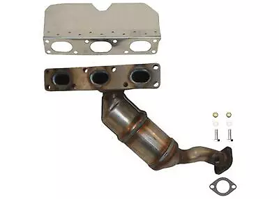 Rear Catalytic Converter W/ Exhaust Manifold For BMW 525I 2001-2003 2.5L • $760