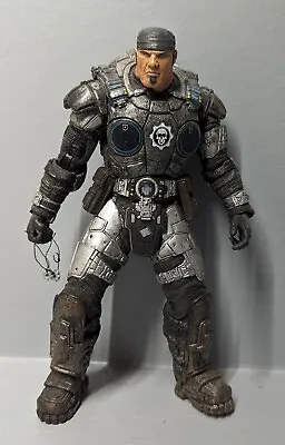 Marcus Fenix Figure COG Tags 2008 NECA Gears Of War 2 TRU Toys R Us Exclusive • $85