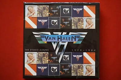 Van Halen Albums 1978-1984  6 CD Set I & II Women And Children 1984 New Sealed • $37