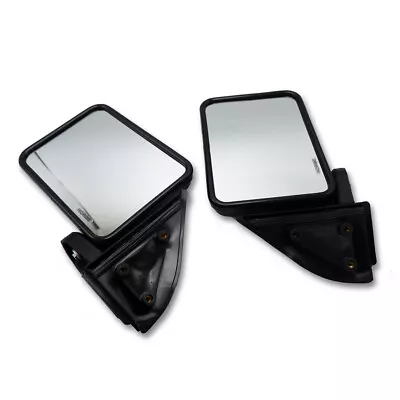 Rh+Lh Door Side Mirror Black Fits Mitsubishi Mighty Max L200 Cyclone 1998 2005 • $89.68