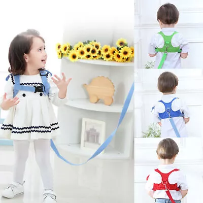 Infant Adjustable Walking Safety Harness Children Outdoor Reins Walking Harness • £5.99