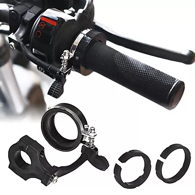 $16.88 • Buy 22mm 25mm Black Cruise Throttle Lock For Universal Motorcycle Parts