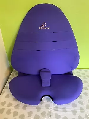 Genuine Quinny Moodd Seat Fabric / Liner / Pad - Purple Pace • £18.99