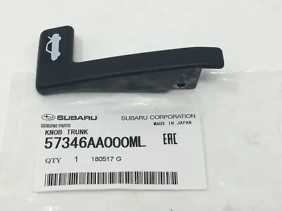 1994-2007 Subaru Trunk Lid Release Lever Impreza Legacy Sedan 57346AA000ML OEM • $12.99