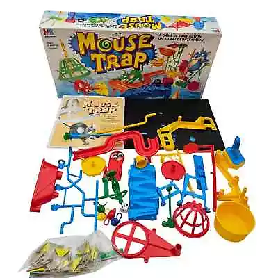 Original Mouse Trap 1986 1994 Milton Bradley COMPLETE Box Manual Tested Works! • $24.95