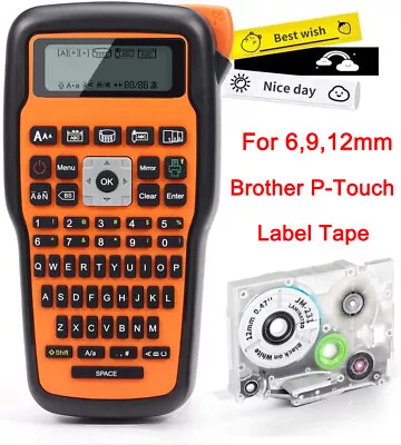Brother P-Touch Industrial Label Maker Printer For TZe-231 TZ231 12mm Label Tape • £35.99