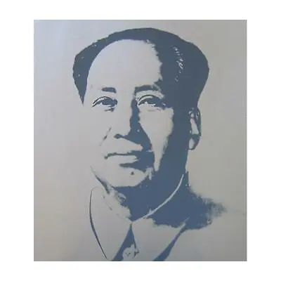 Andy Warhol  Mao Silver  Sunday B Morning Fine Art Silk Screen • $750