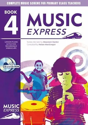 Music Express - Music Express: Book 4 (Book + CD + CD-ROM): Lesson Plans Reco • £2.81