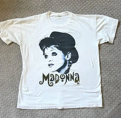MADONNA The Girlie Show Tour 1993 Vintage T-Shirt SIZE L  Celebration Rare VIP • $199.99