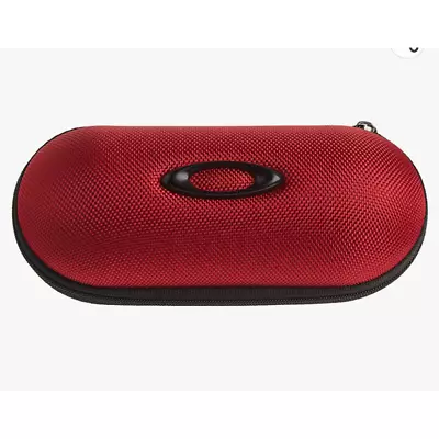 New Oakley Ballistic Red Black Sunglasses Eyeglasses Reading Glasses Case Pouch • $17