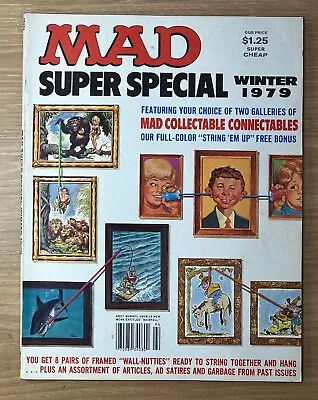 MAD Magazine Super Special #29 Insert Included COLLECTABLE CONNECTABLES Vg • $14