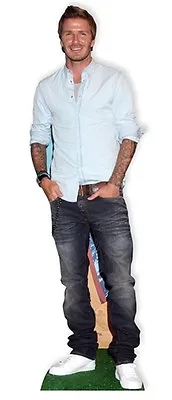 David Beckham Celebrity Footballer Cardboard Cutout Stand Up - Great For Parties • £39.99