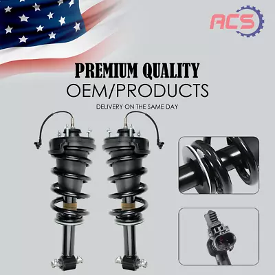 $219.28 • Buy Pair Front Loaded Quick Struts Magnetic Ride For Cadillac Escalade ESV 84977478