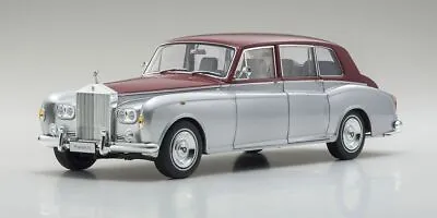 $413.89 • Buy 1/18 Rolls Royce Phantom VI EWB 1968 Silver Red Diecast Model By Kyosho 08905SR