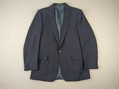 Tiger Of Sweden Jacket Adult 42 Regular Wool Navy Two Button Sport Coat • $16.20