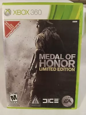 Medal Of Honor -- Limited Edition (Microsoft Xbox 360 2010) Complete  • $10