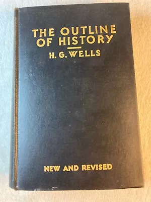 1931 Book - H.G. Wells - The Outline Of History • $19.99