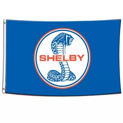 Ford Shelby Mustang Banner Flag 3x5 Ft Car Racing Logo Car Garage Wall Decor NEW • $12.97