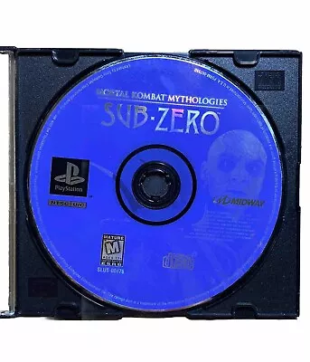 *DISC ONLY* Mortal Kombat Mythologies Sub Zero Sony PlayStation 1 PS1 TESTED • $26.09