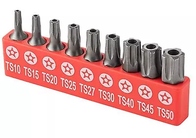 9Pc Torx Star 5 Point Security Tamper Proof Driver Bit Set- T10 1520252... • $17.24