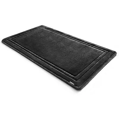 21 X34  MICRODRY SoftLux Framed Memory Foam Bath Mat/Runner With Skid Resistant • $31.99