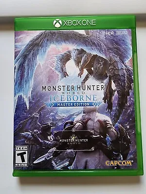 Monster Hunter World: Iceborne Master Edition (Microsoft Xbox One 2019) TESTED • $24.25